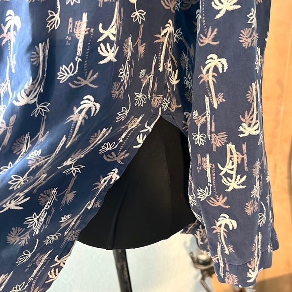 ⭐️VTG Pure Silk,Clio Blouse, Three-Button the Open Front, Excellent Condition,M - Picture 9 of 13